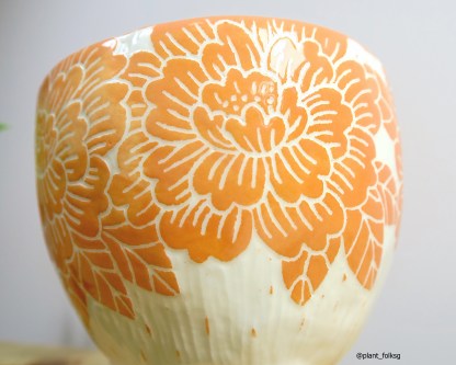 flower ceramic planter by dodo chang