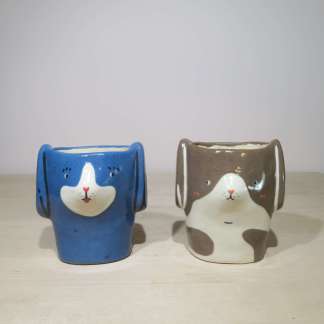 Dog Artisan Pot